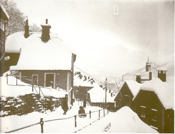 Bispenggaten for 100 år siden